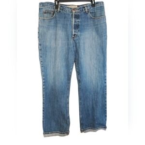 American Eagle Outfitters Button-Fly Denim‎ Blue Jeans sz 40